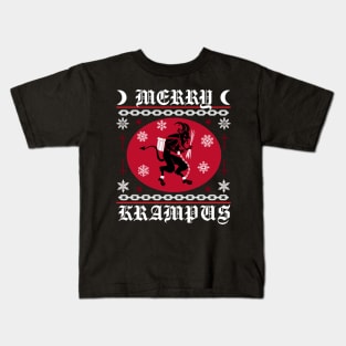 Merry Krampus Christmas Kids T-Shirt